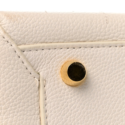 Bottega Veneta French Calfskin Maxi Intrecciato Medium Arco Bianco 13 of 13