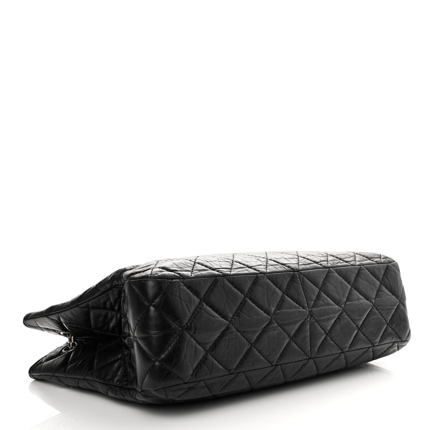 Chanel Aged Calfskin Reissue 2.55 Tote Black 4 of 15