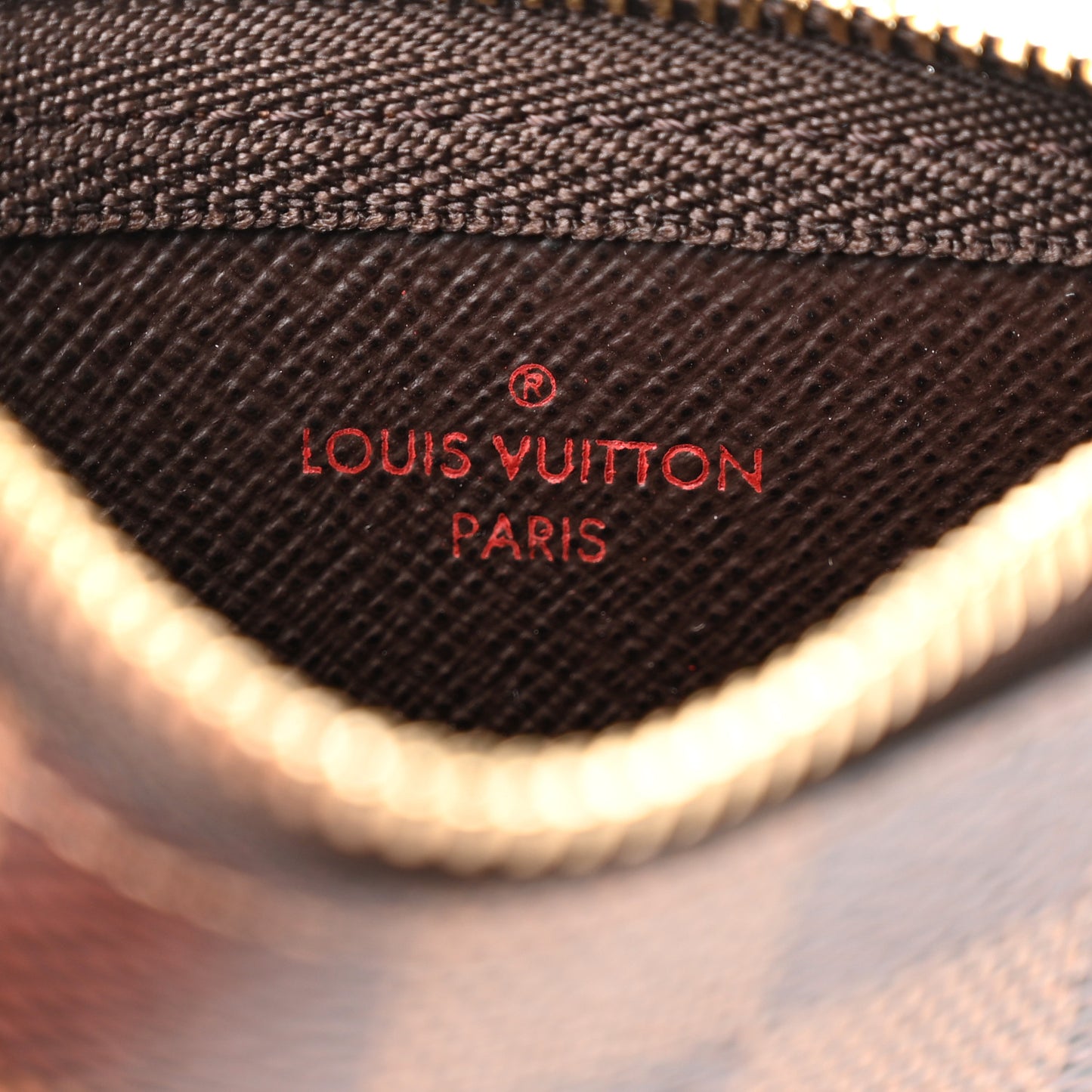 Damier Ebene Key Pouch