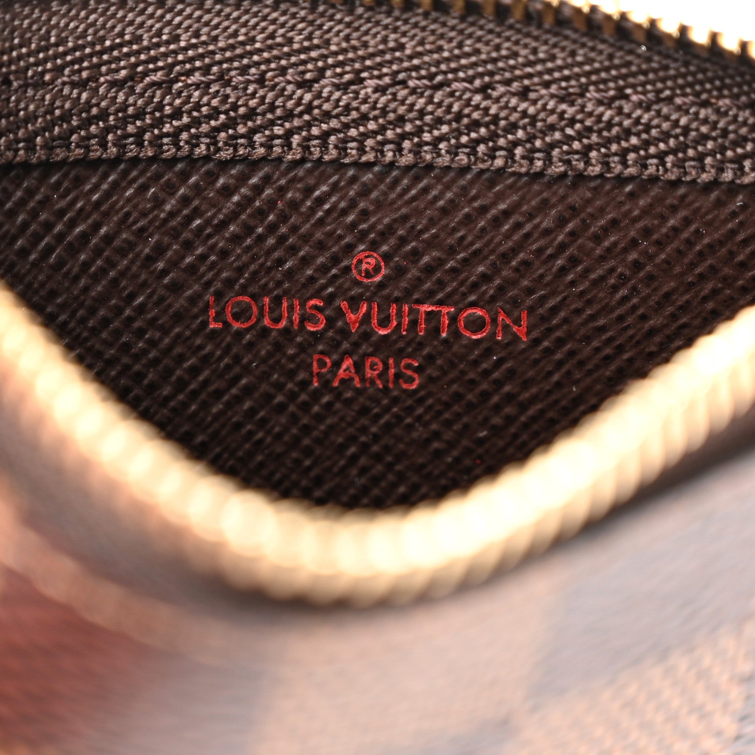 Louis Vuitton Damier Ebene Key Pouch 6 of 6