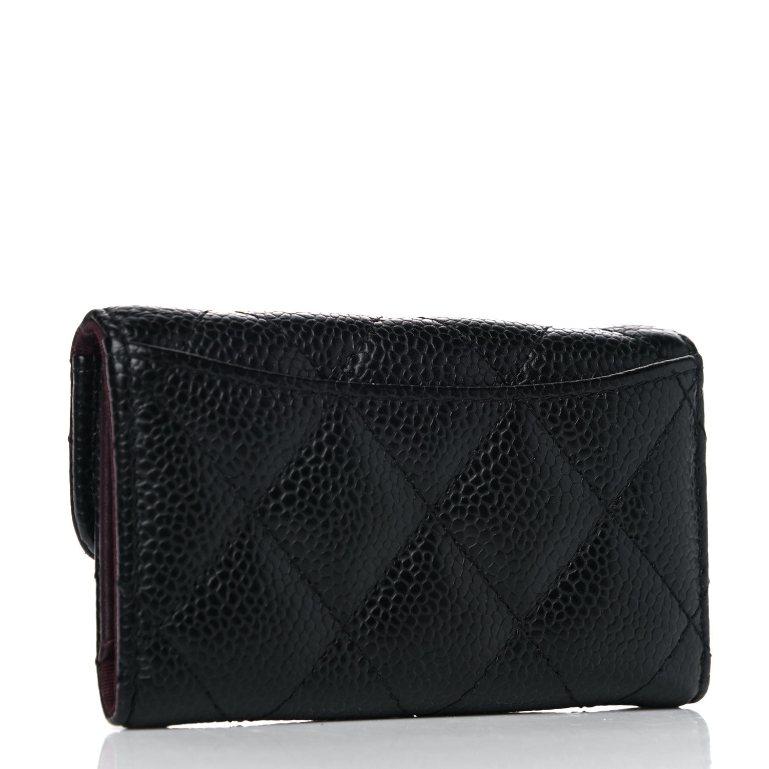 Chanel Caviar Quilted 6 Key Holder Black 3 of 10