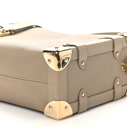Louis Vuitton Calfskin Side Trunk MM Taupe 9 of 9