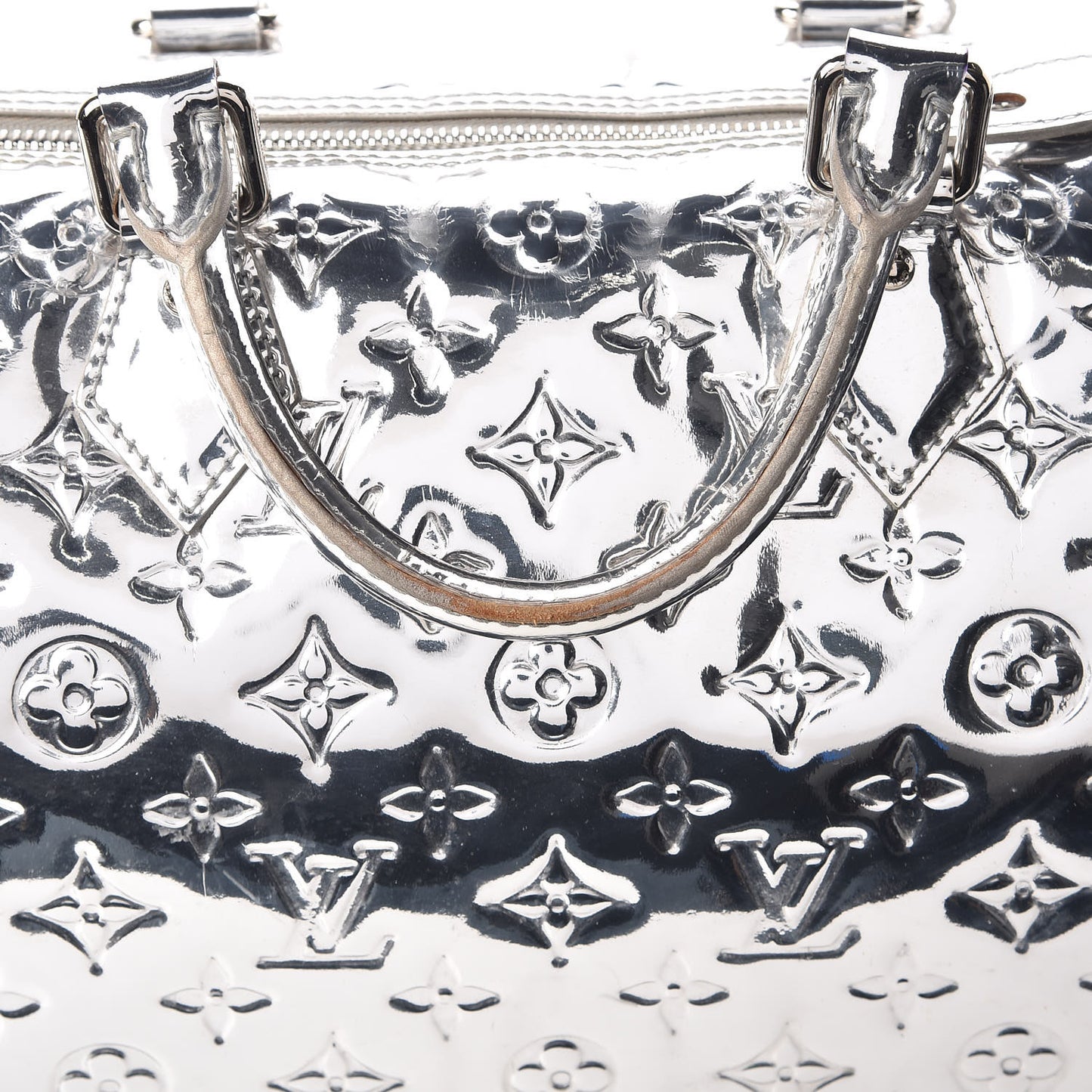 Monogram Miroir Speedy 35 Silver