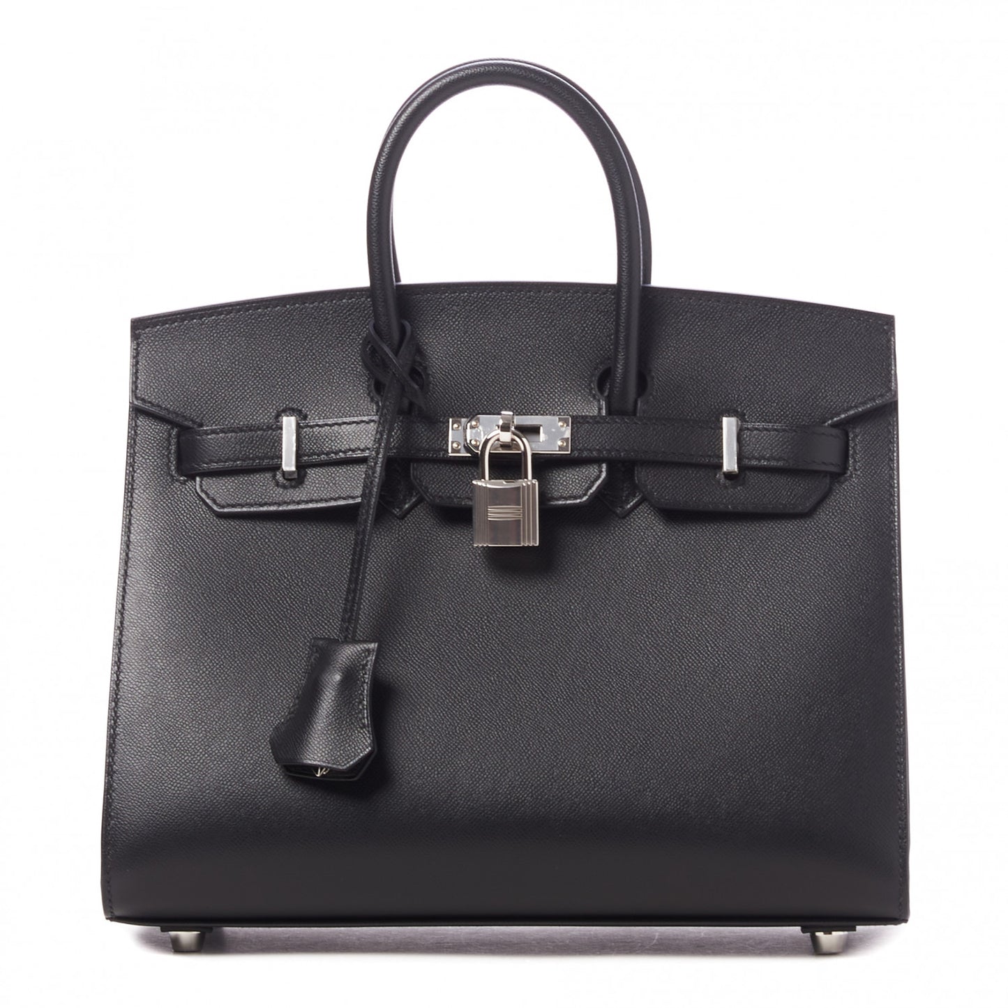 Madame Calfskin Birkin Sellier 25 Black