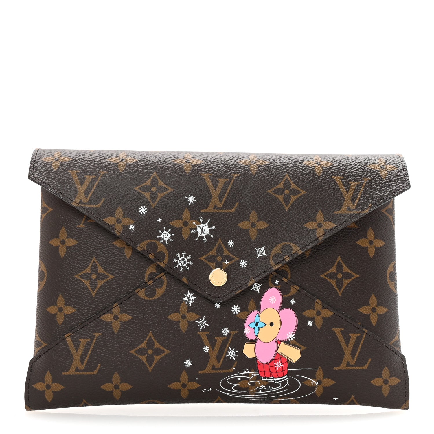 Louis Vuitton Monogram 2023 Christmas Animation Kirigami Pochette Set 3 of 7