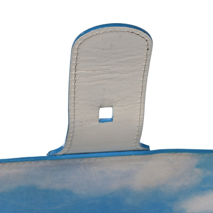 Delvaux Box Calfskin MM Brillant Clouds Satchel Black Ciel 13 of 16