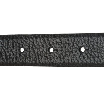Chanel Calfskin Pearl Crystal CC Belt 80 32 Black 4 of 7