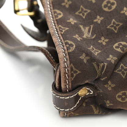 Louis Vuitton Monogram Mini Lin Saumur Ebene 14 of 18