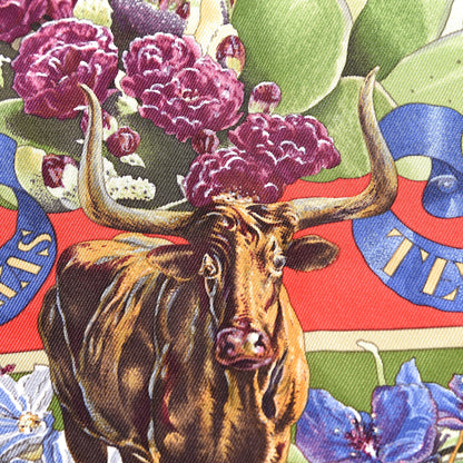 Hermes Silk Faune Et Flore Du Texas Scarf 65 6 of 8
