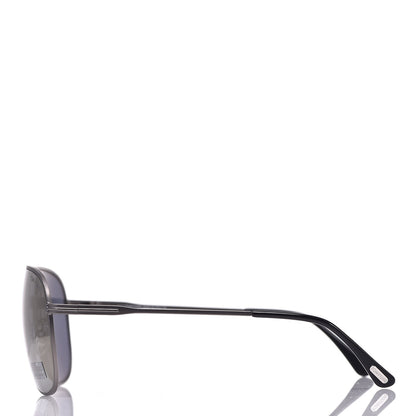 Tom Ford Dominic Aviator Sunglasses TF451 Silver 3 of 8