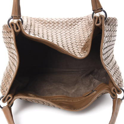 Bottega Veneta Nappa Intrecciato Parachute Bag Brown 6 of 11