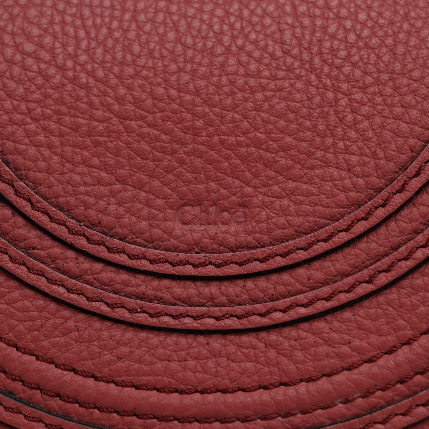 Chloe Raffia Calfskin Marcie Basket Faded Rose 6 of 11