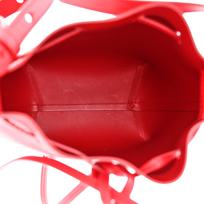 Mansur Gavriel Calfskin Mini Mini Bucket Bag Flamma 5 of 10