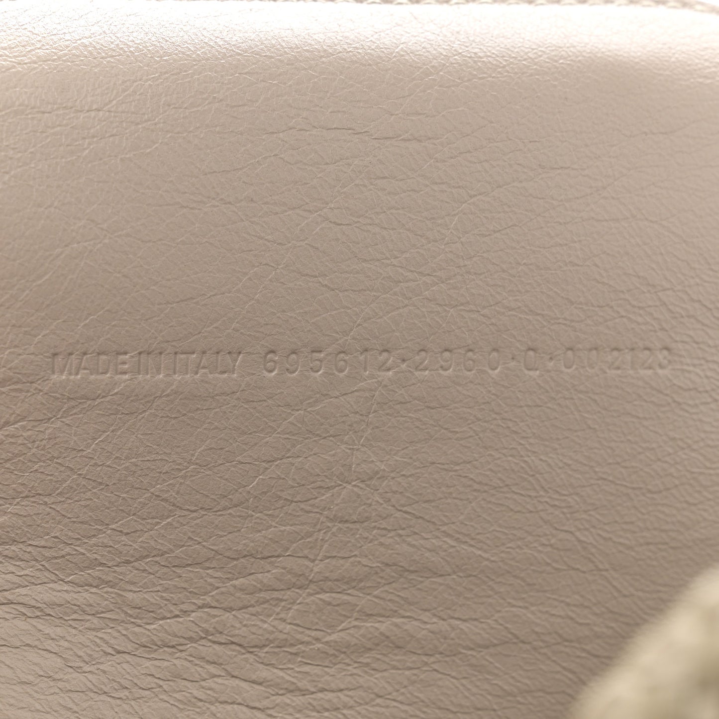 Nylon Lambskin Woven Small Ibiza Basket Kaki