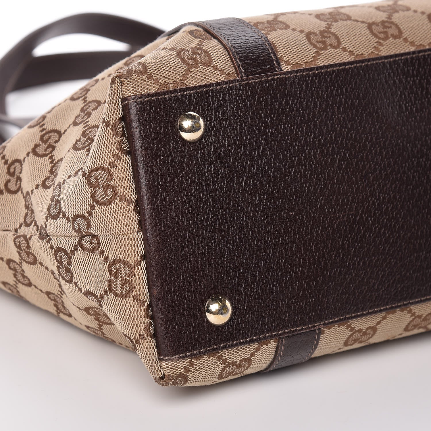 Gucci Monogram Medium Abbey Tote Brown 10 of 11