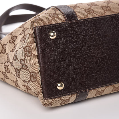 Gucci Monogram Medium Abbey Tote Brown 10 of 11