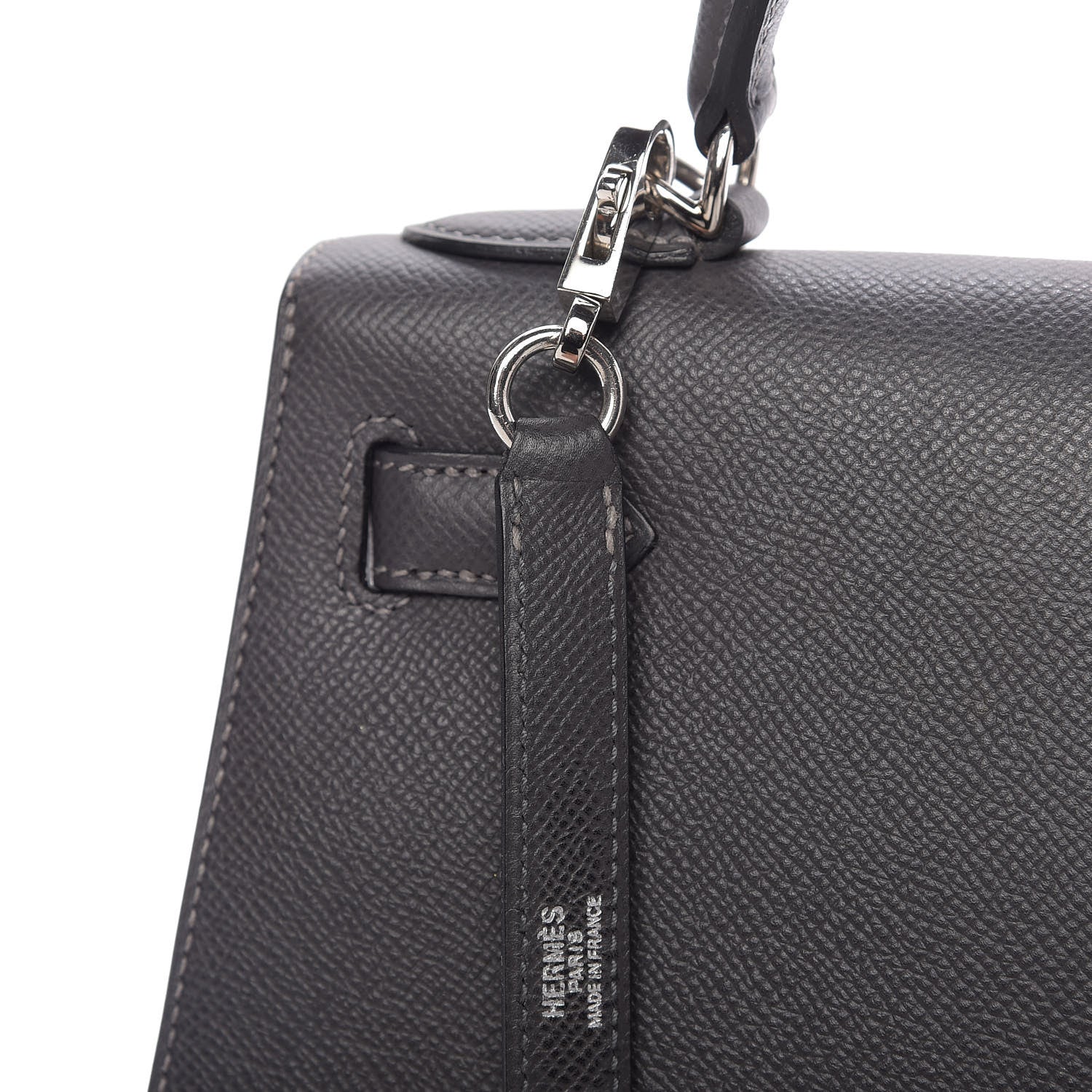 Hermes Epsom Kelly Sellier 28 Graphite 11 of 12
