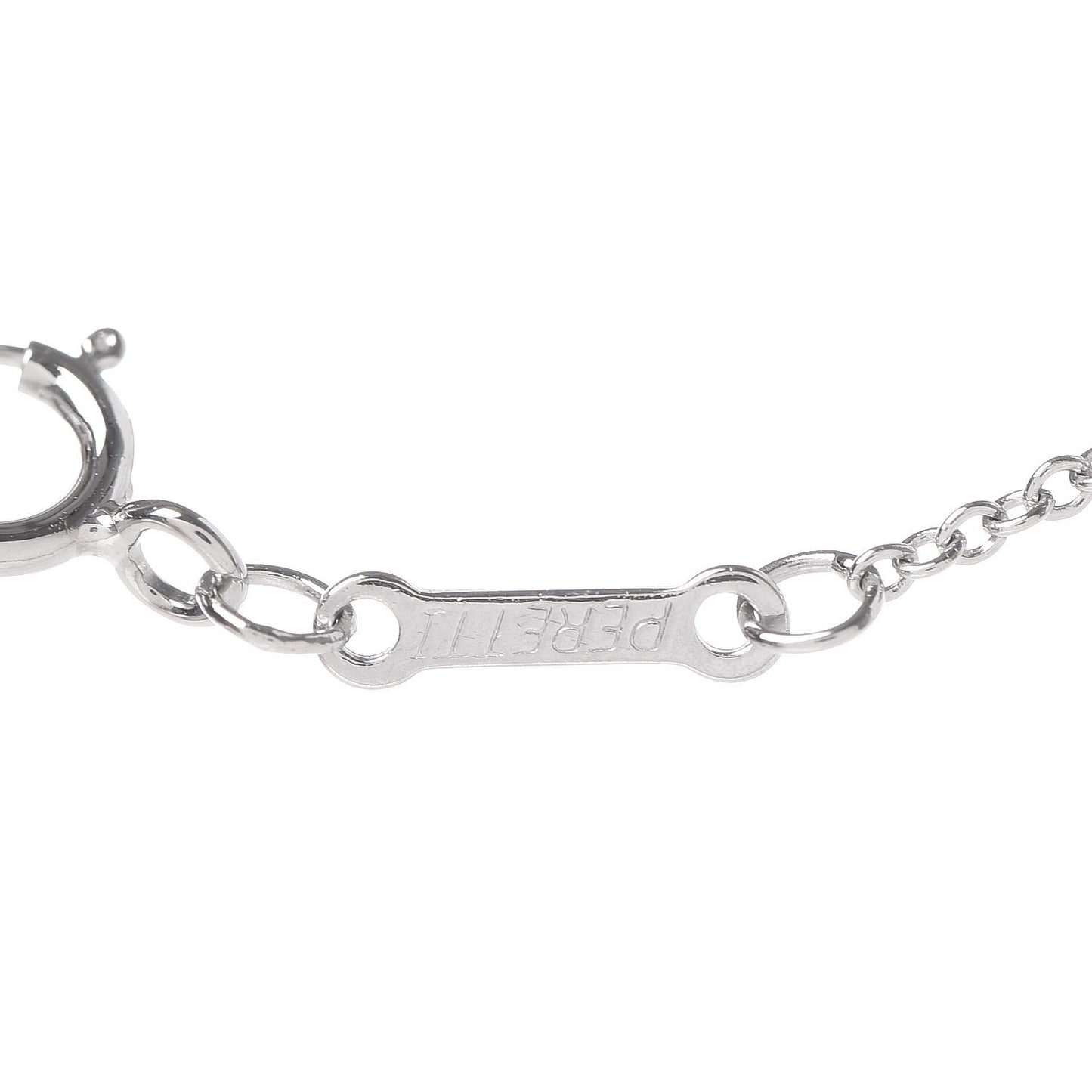 Platinum Diamond .43ct Elsa Peretti Diamonds by the Yard Pendant Necklace