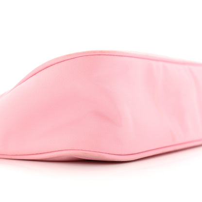 Prada Tessuto Nylon Saffiano Mini Re-Edition 2000 Bag Rosa 9 of 15