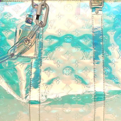 Louis Vuitton PVC Monogram Keepall Bandouliere 50 Iridescent Prism 8 of 14