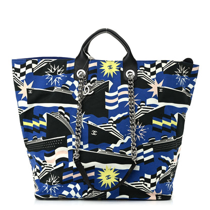 Chanel Canvas Large La Pausa Bay Shopping Bag 1 of 9