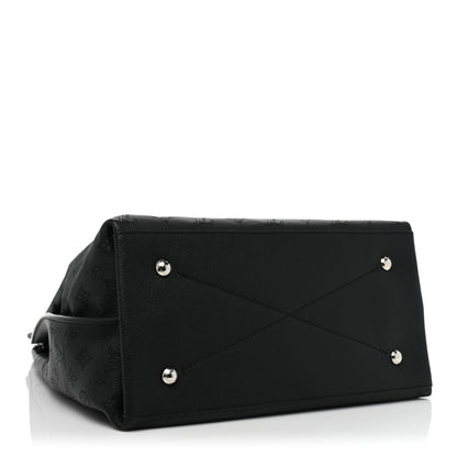 Louis Vuitton Mahina Carmel Hobo Black 4 of 11