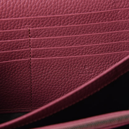 Gucci Cellarius Calfskin GG Marmont Chain Wallet Dry Rose 5 of 9