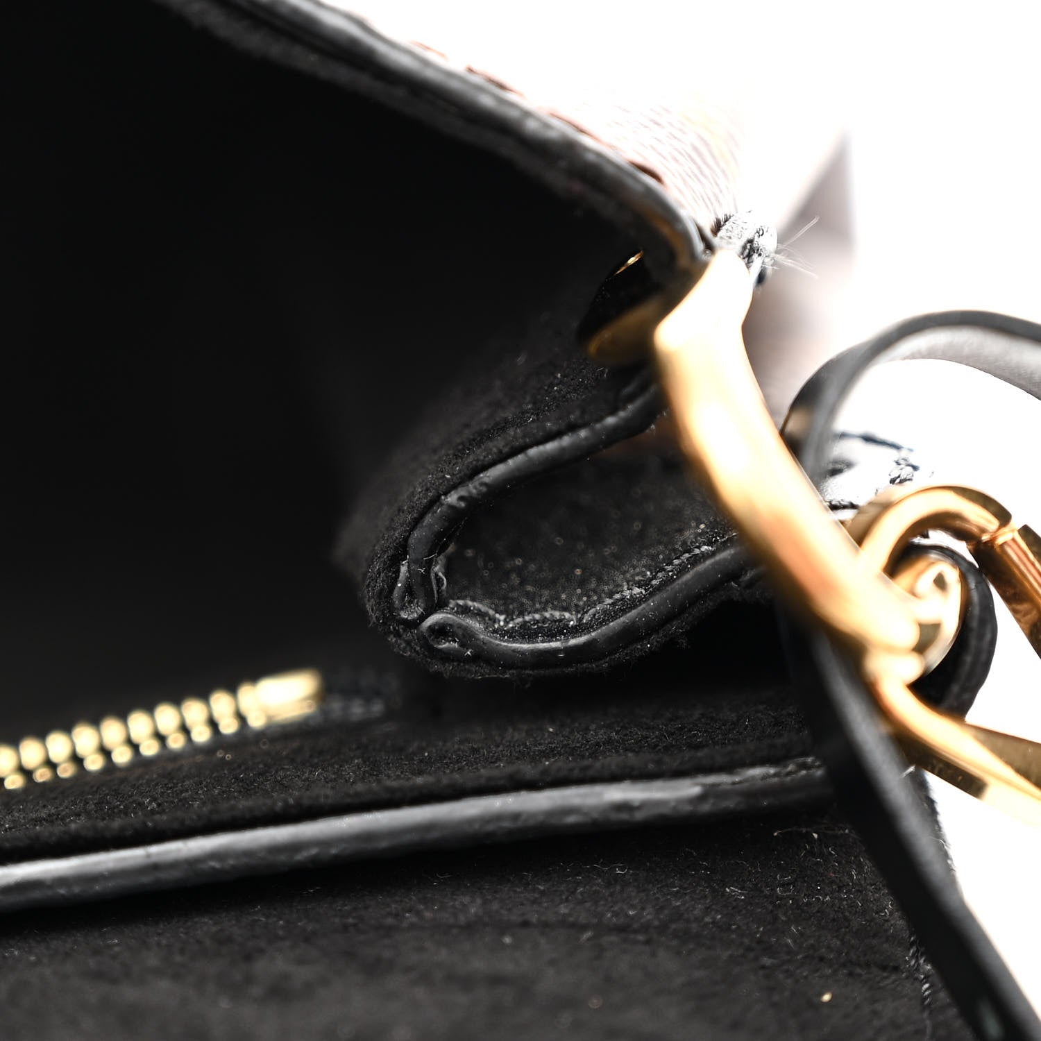 Louis Vuitton Monogram One Handle Flap Bag MM 11 of 12