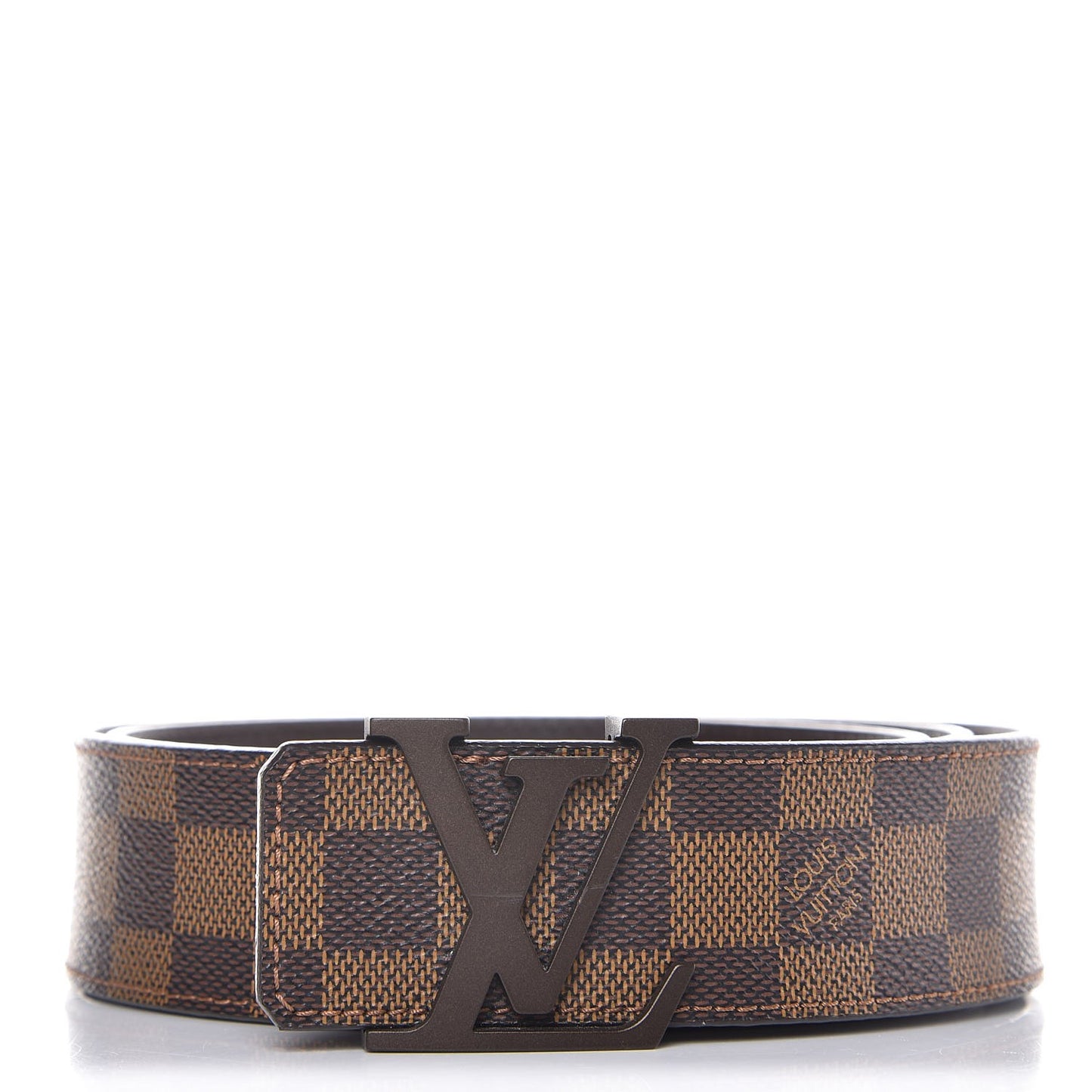 Damier Ebene 40mm LV Initiales Belt 95 38