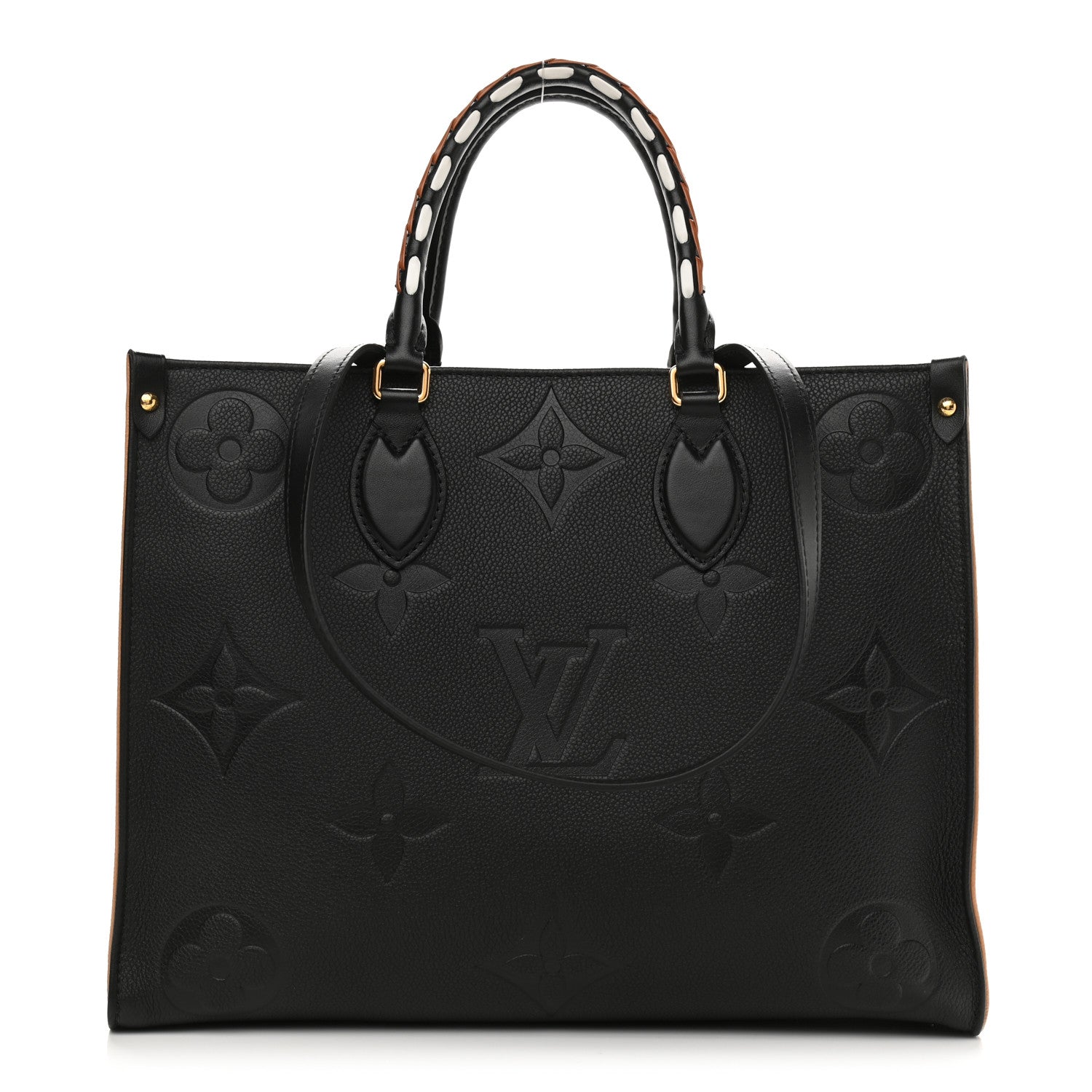 Louis Vuitton Empreinte Monogram Giant Wild At Heart Onthego MM Black 1 of 9
