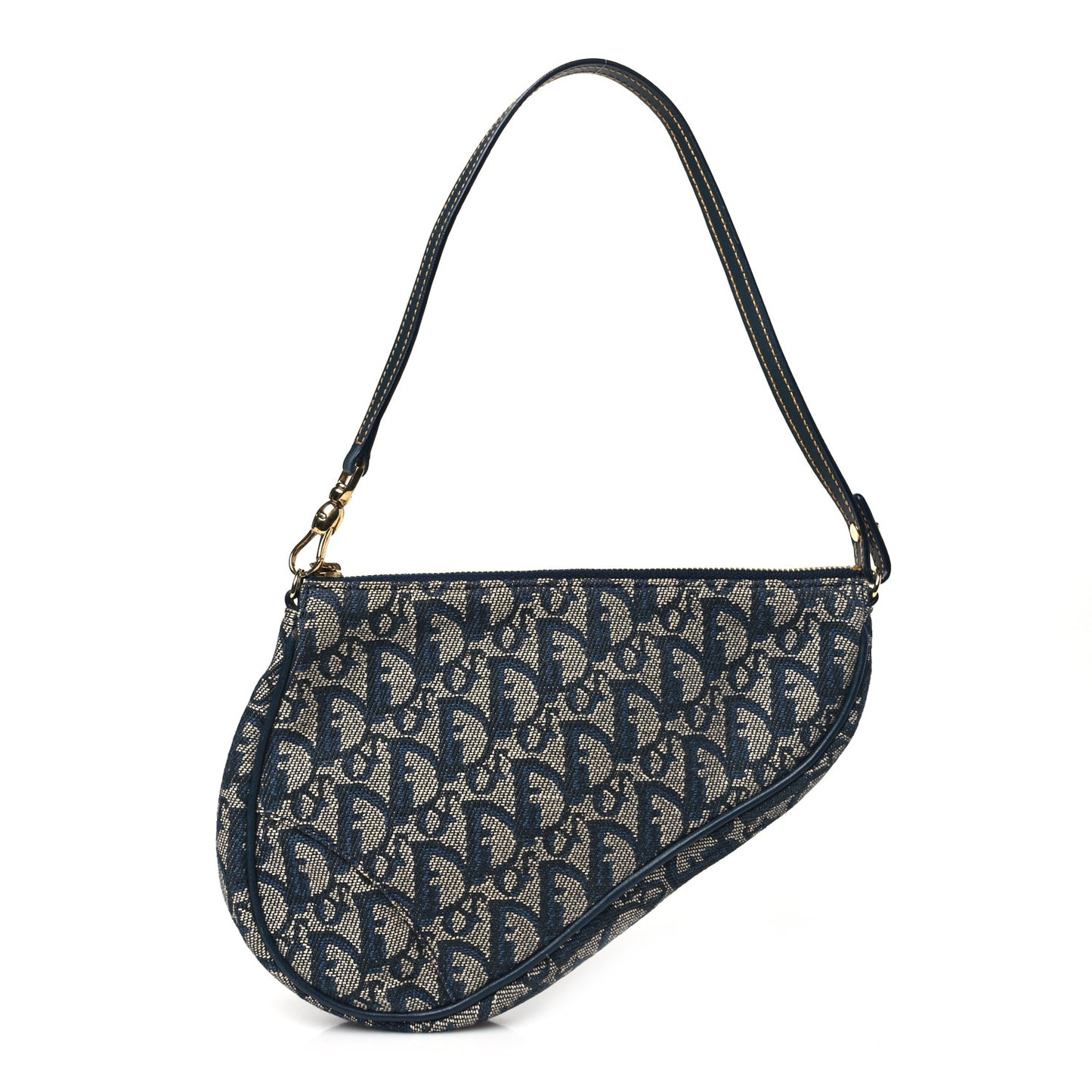 Monogram Mini Saddle Pochette Navy