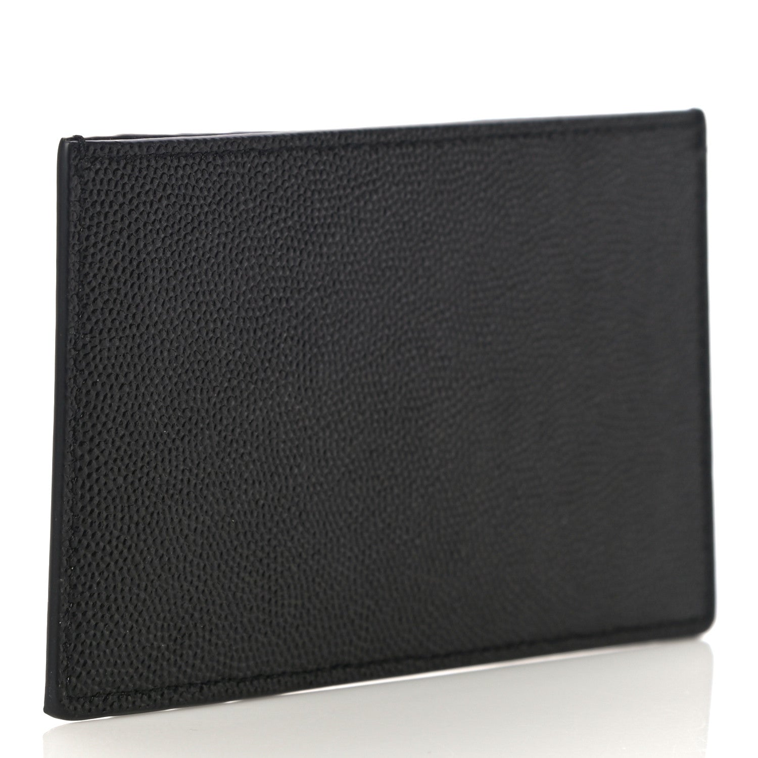 Saint Laurent Grain de Poudre 5 Fragments Card Holder Black 3 of 9