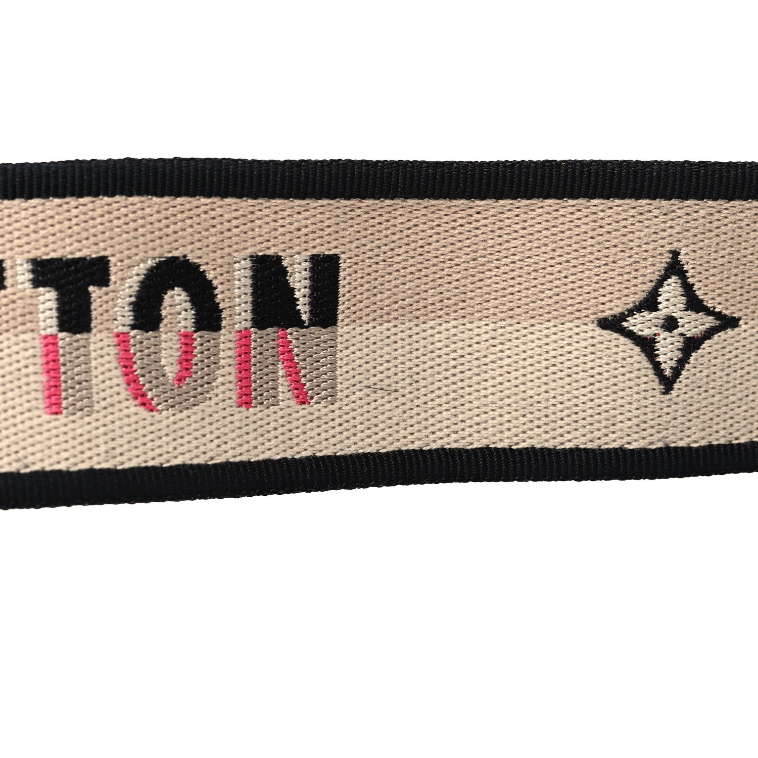 Louis Vuitton Jacquard Speedy Bandouliere 20 Shoulder Strap Black 4 of 4