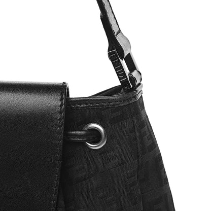 Fendi Zucchino Baguette Black 10 of 16