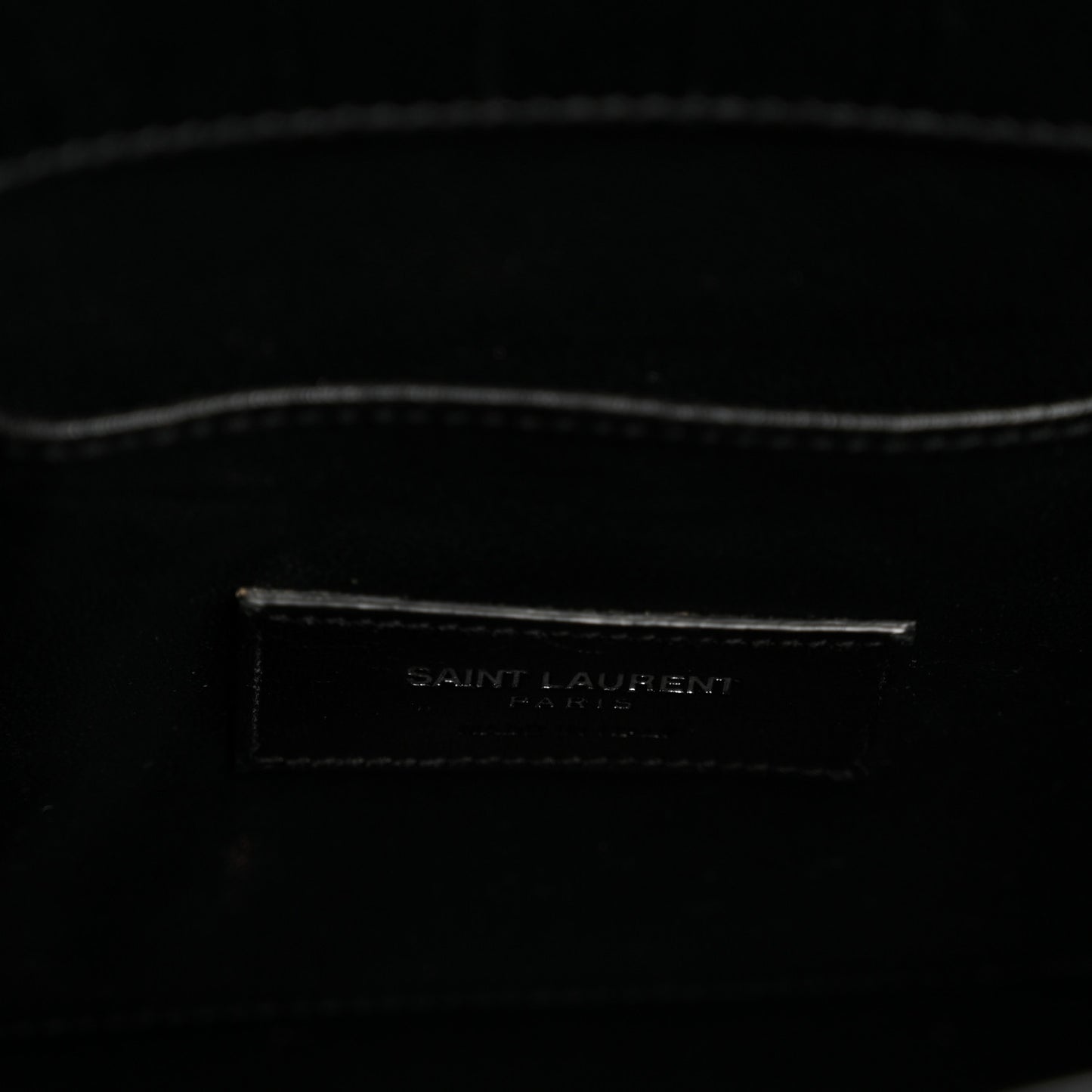 Calfskin Crocodile Embossed Baby Sac De Jour Black