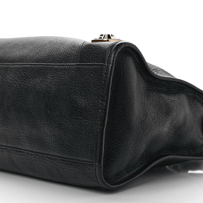 Balenciaga Chevre Gold Metallic Edge Hardware City Black 9 of 9