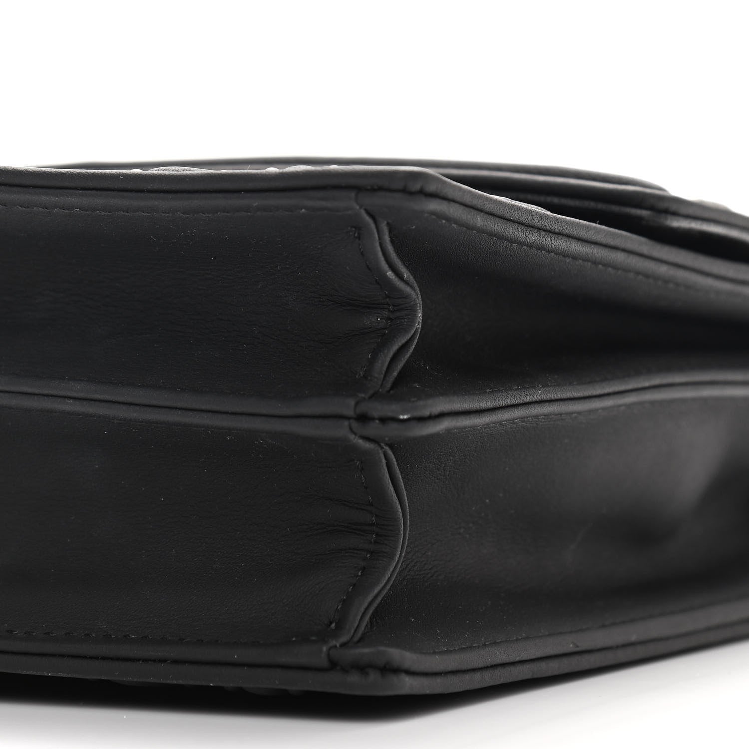 Christian Dior Ultra Matte Calfskin Studded Vertical Diorama Black 9 of 9