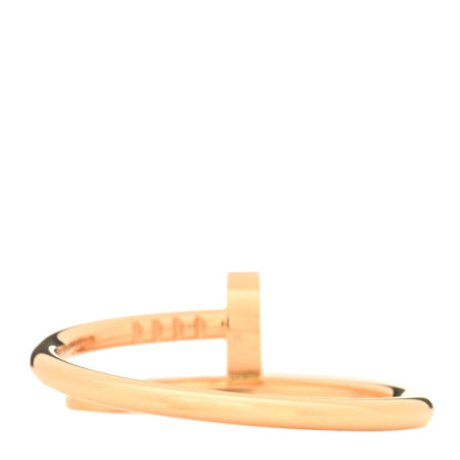 Cartier 18K Pink Gold Small Juste Un Clou Ring 57 8 3 of 5