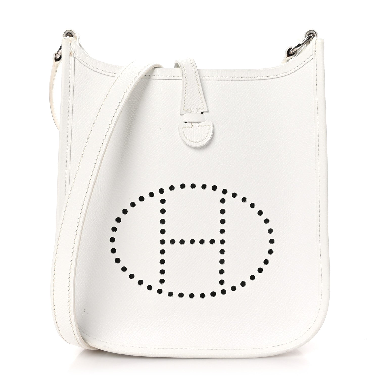 Hermes Epsom Evelyne TPM White 1 of 11