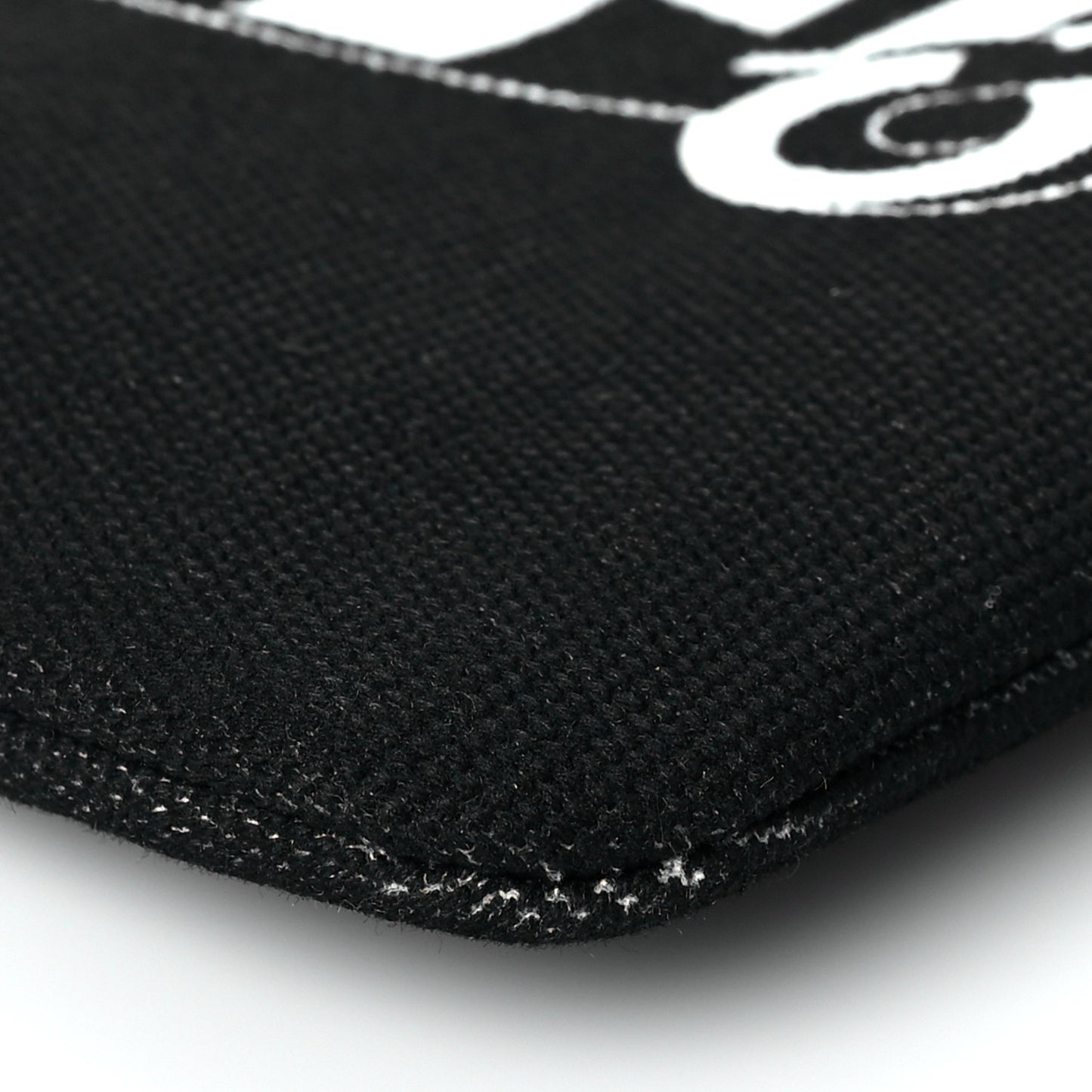 Canvas La Pausa Large Cosmetic Case Black