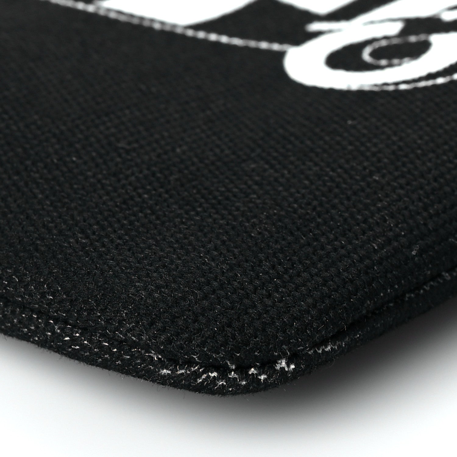 Chanel Canvas La Pausa Large Cosmetic Case Black 9 of 11
