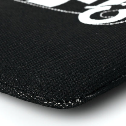 Chanel Canvas La Pausa Large Cosmetic Case Black 9 of 11