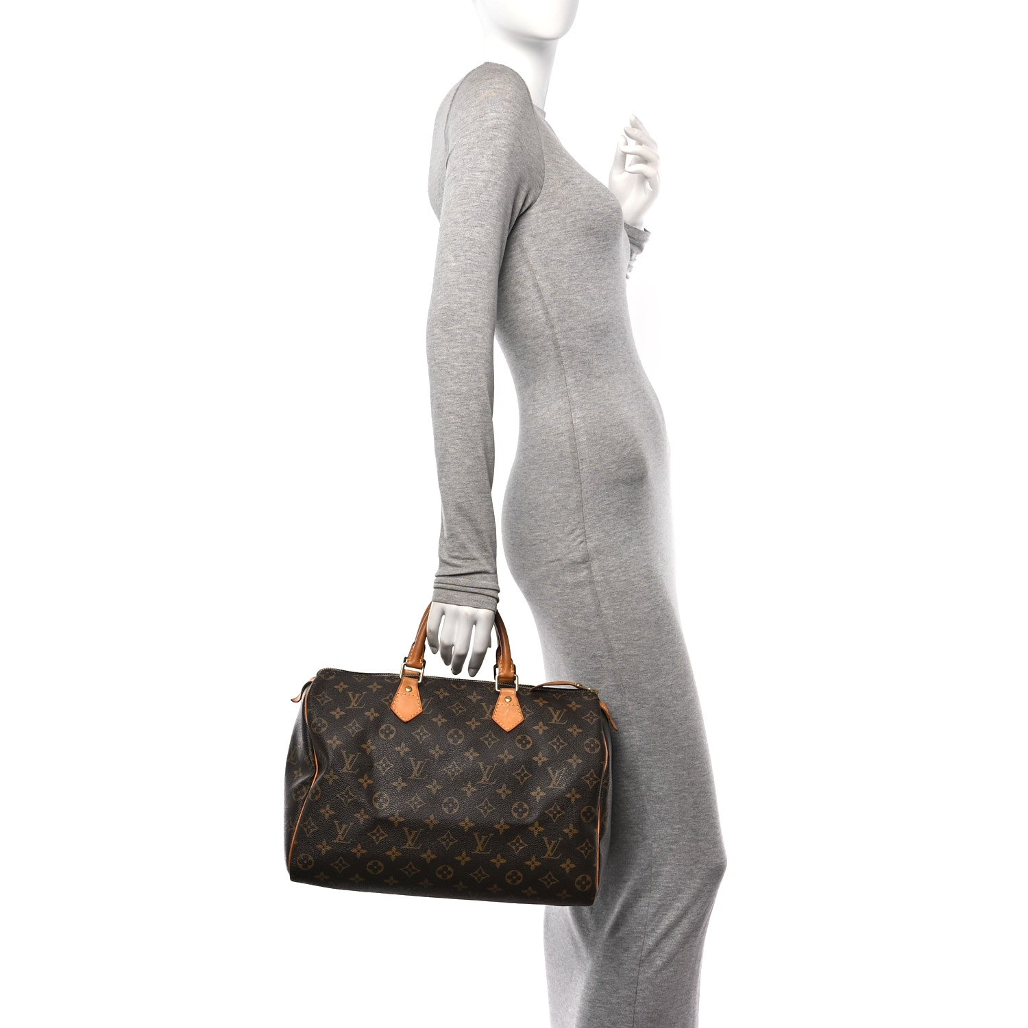 Louis Vuitton Monogram Speedy 35 2 of 14