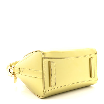 Givenchy Patent Calfskin Mini Antigona Almond Green 4 of 10