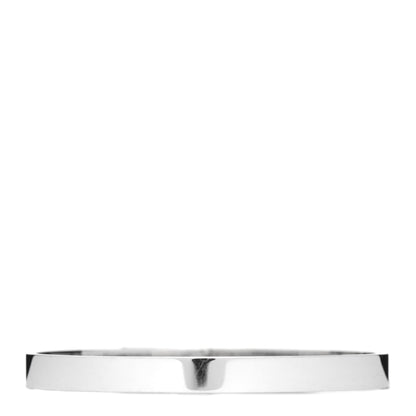 Hermes 18K White Gold Diamond PM Kelly Pave Bracelet SH 3 of 5