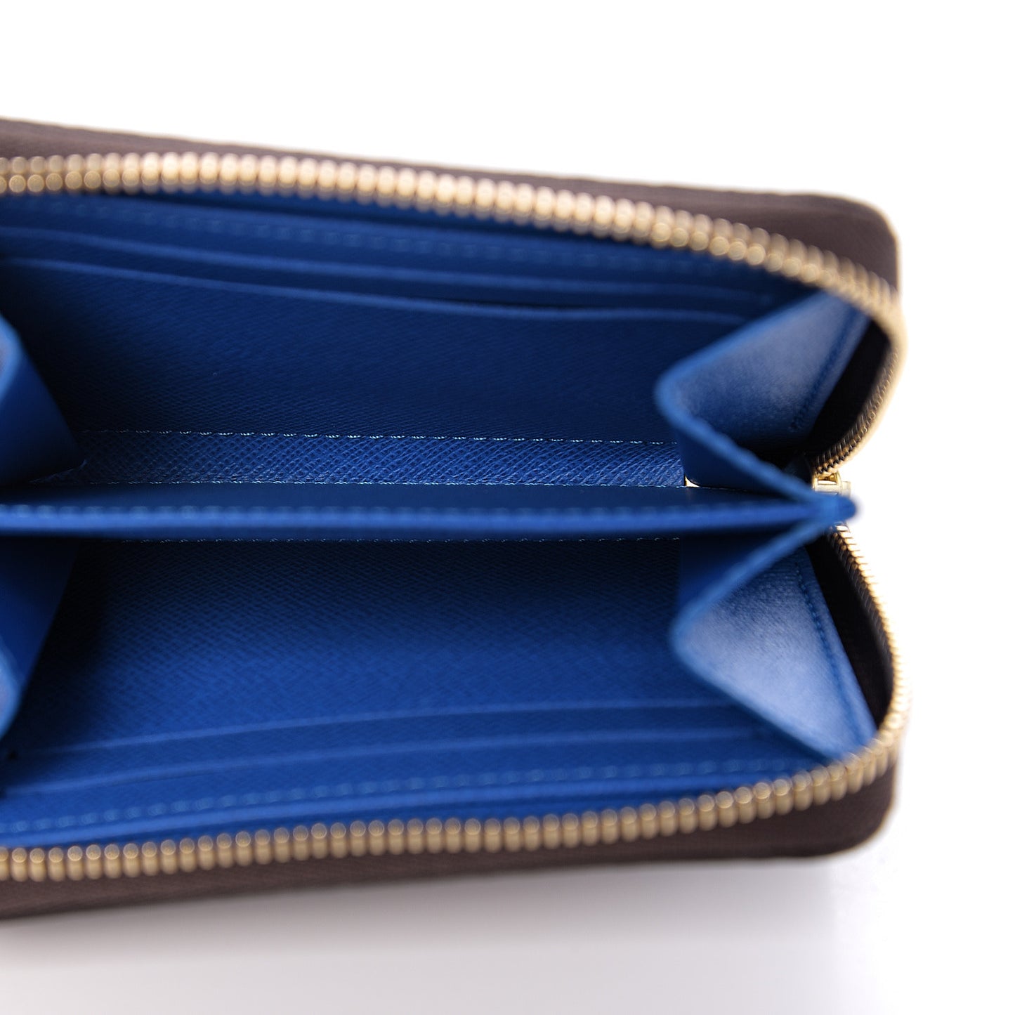 Damier Ebene 2019 Christmas Animation Zippy Coin Purse Blue