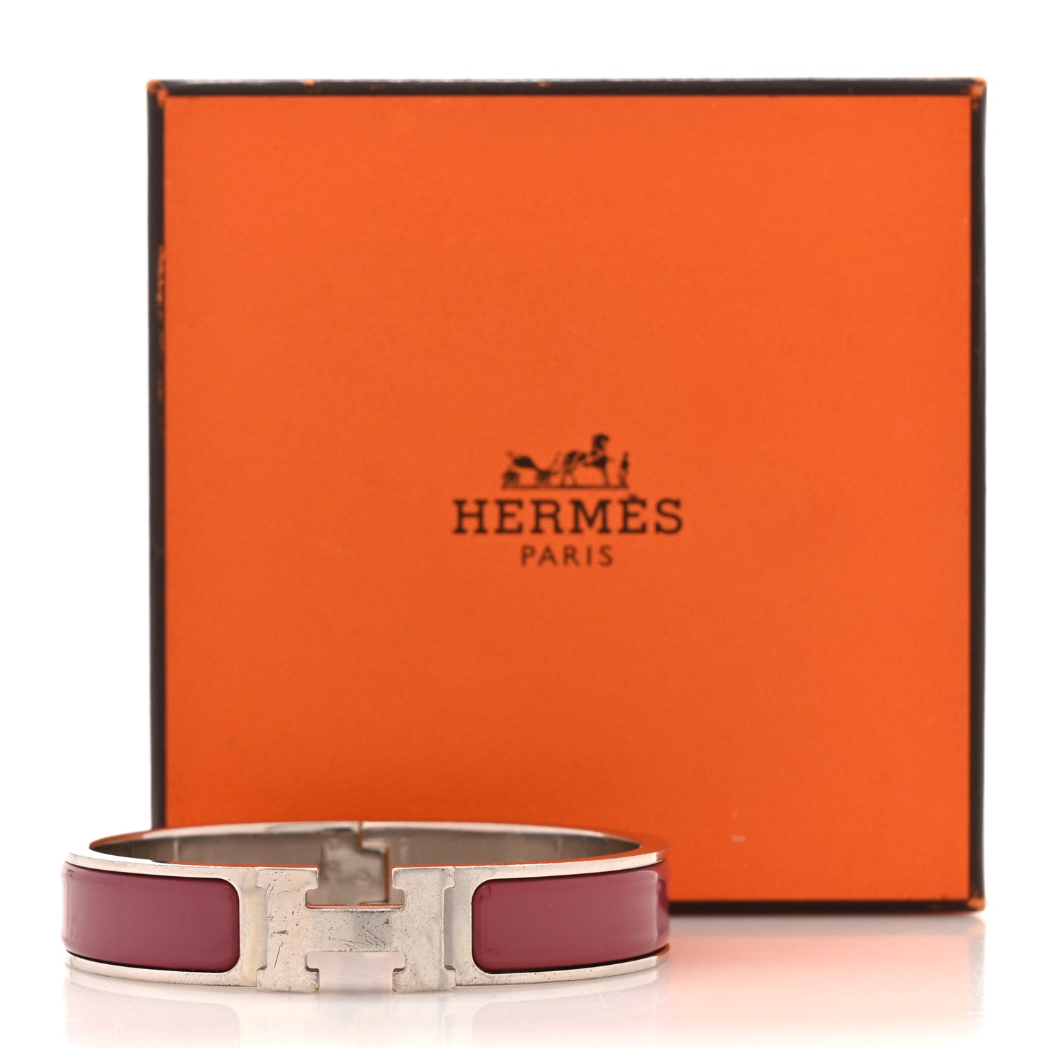 Hermes Enamel Narrow Clic Clac H PM Bracelet Muscat 5 of 5