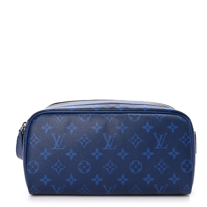 Louis Vuitton LOUIS VUITTON Taigarama Dopp Kit Toilet Pouch Cobalt 1 of 11