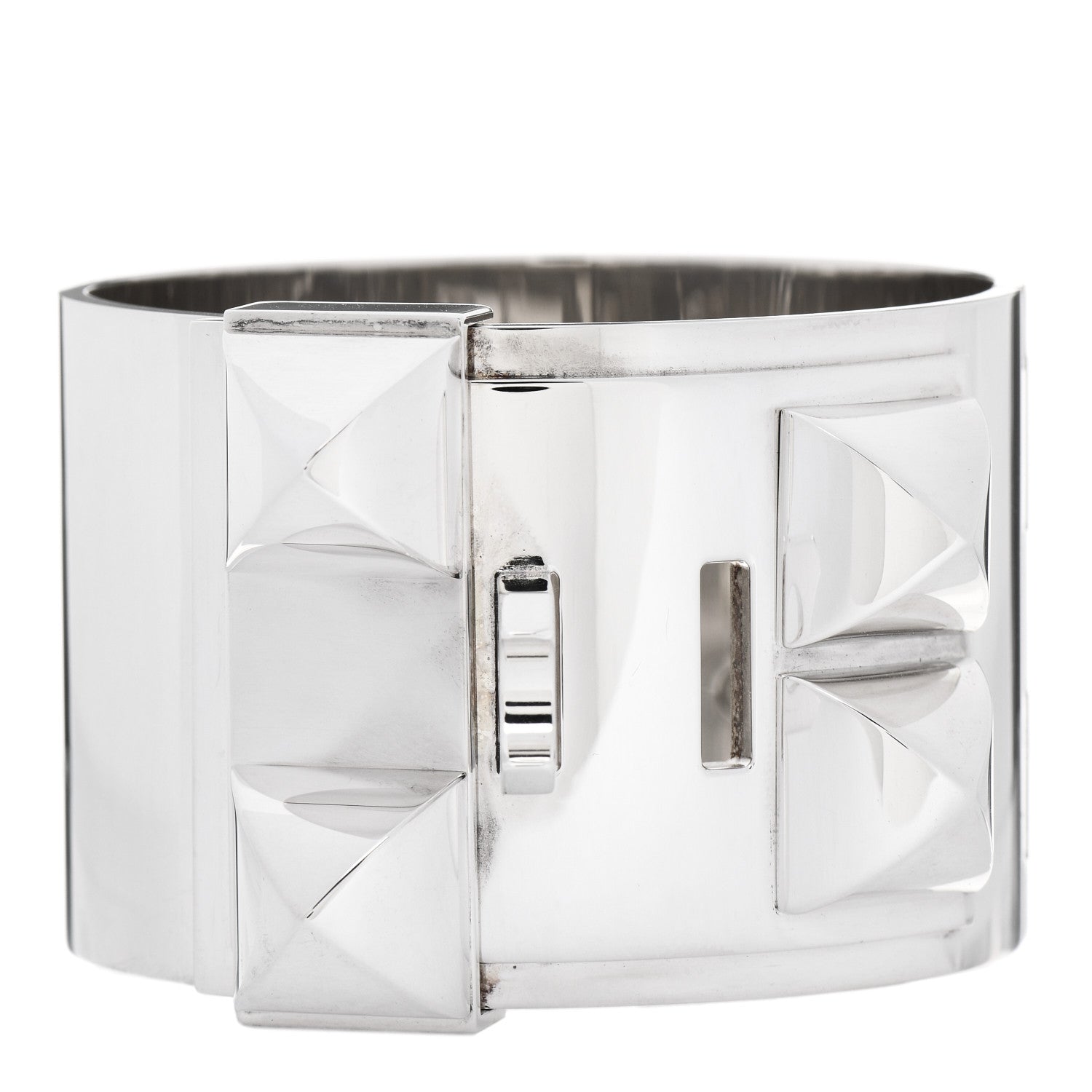 Hermes Sterling Silver Collier De Chien Bracelet ST 2 of 5