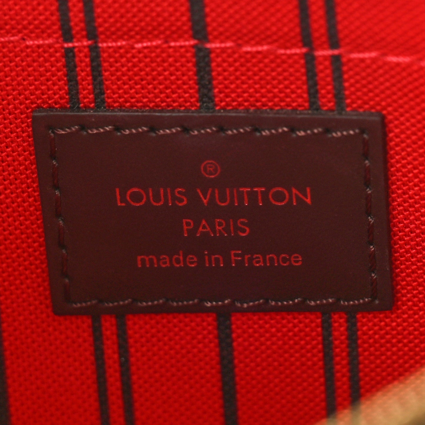 Damier Ebene Neverfull MM GM Pochette